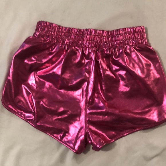 Pesion Women’s Metallic Hot Short Shorts Size Medium - Picture 3 of 8